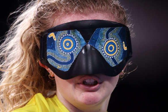 Brodie Smith and her Australian  goalball teammates are on the brink of the quarter-finals.