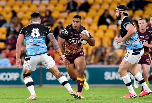 Tevita Pangai jnr won't be landing at the Roosters with his contract at the Broncos set to be torn up.