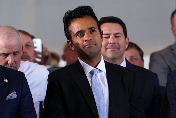 Obama condemned Republican candidate Vivek Ramaswamy for his controversial attack ad against Amy Acton.