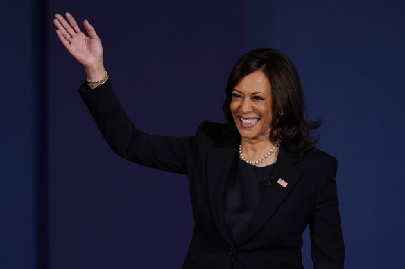 Kamala Harris weathered sexist and racist attacks during the campaign to become the first woman and person of colour to become vice-president. 