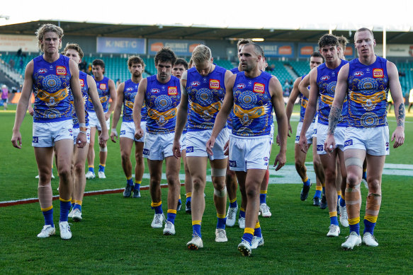 AFL 2023: West Coast Eagles’ five moments to forget in first half of a
