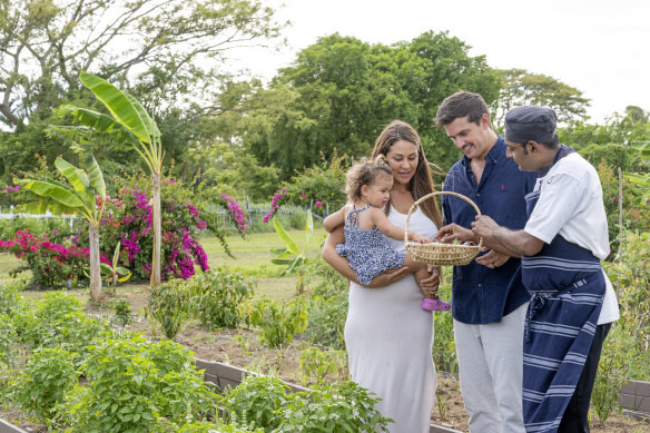 The Sheraton Denarau’s “side-by-side” program for families.