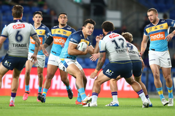 Tino Fa’asuamaleaui is the new captain at the Titans.