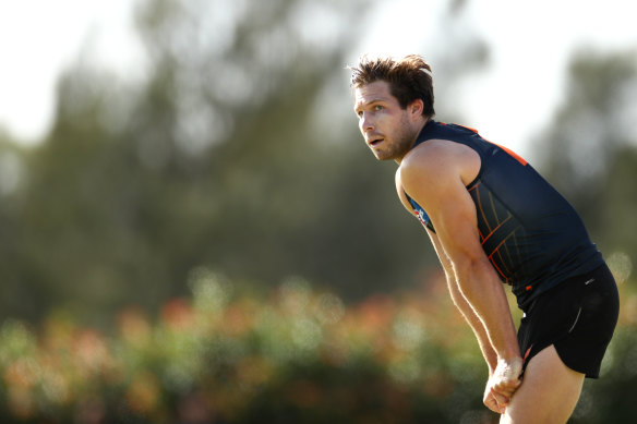 Toby Greene has been elevated to the vice-captaincy at GWS this season.