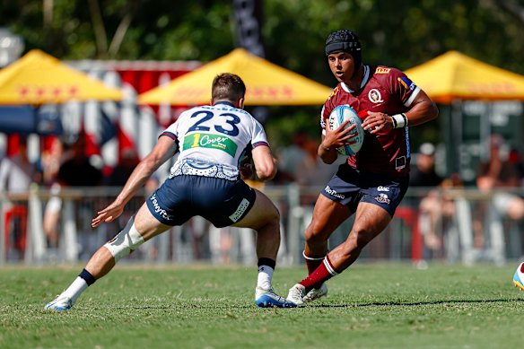 Queensland Reds winger Treyvon Pritchard.