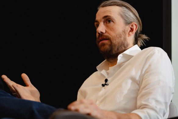 Tech billionaire Mike Cannon-Brookes.