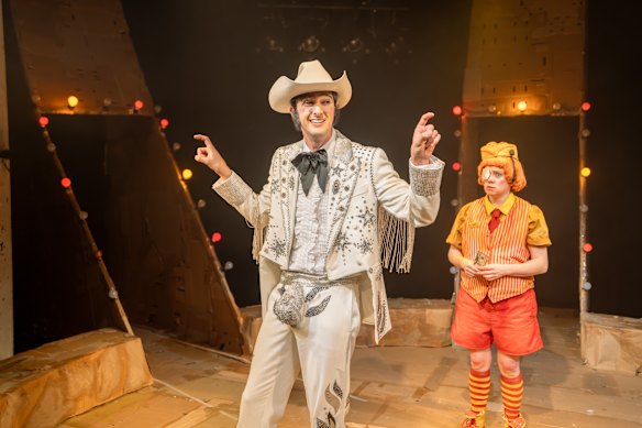 James Cerché and Jessica Stanley in Year of the Rooster.