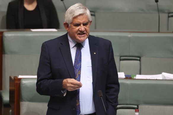 Indigenous Australians Minister Ken Wyatt.