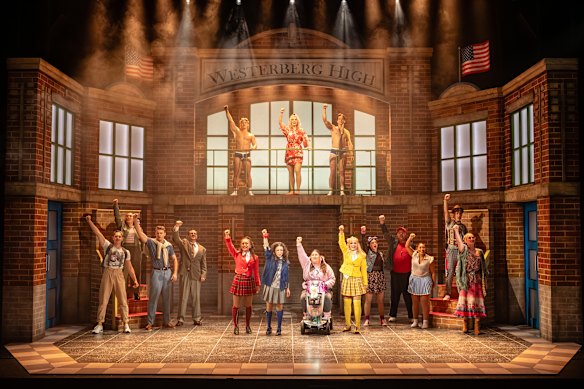 It is impossible to resist this new production of Heathers.