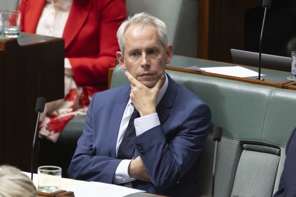 Immigration Minister Andrew Giles is facing opposition calls to resign.