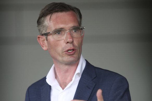 NSW Premier Dominic Perrottet says every school has received its RATs.