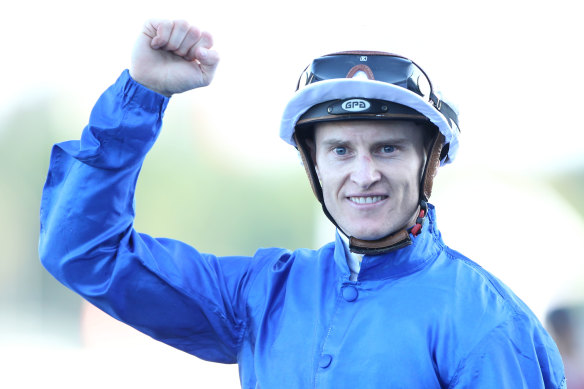 Zac Purton will ride In Secret for Godolphin in The Everest next month. 