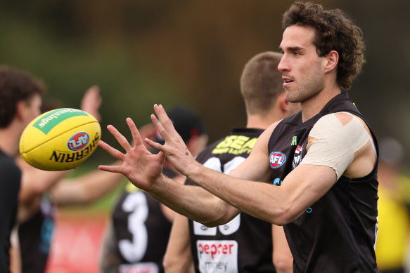 Ready to roar: Max King is on track to return.