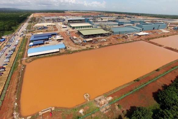Lynas’ processing plant in Malaysia.