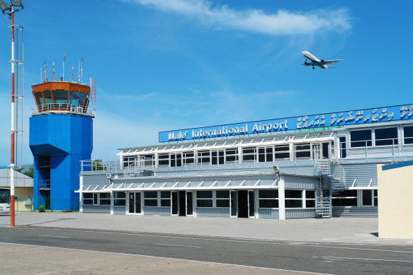 Male International Airport (MLE). 