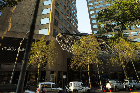 Collins Place, built in Melbourne in 1981.