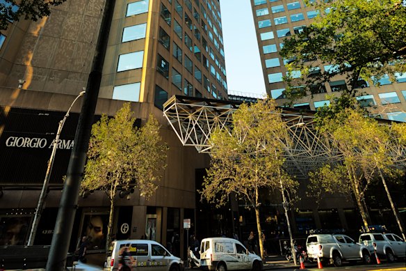 Collins Place, built in Melbourne in 1981.