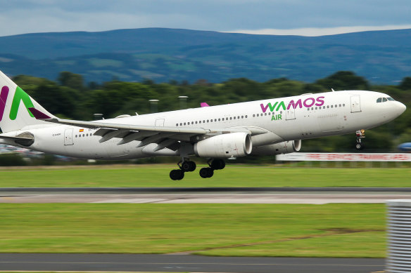 Wamos leases aircraft, pilots and crew for charters. Air New Zealand is using the airline after grounding some aircraft due to supply-chain issues around engines.