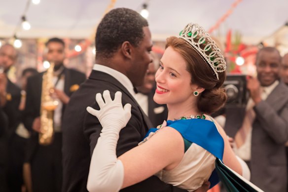 One of Netflix's title fighters: Claire Foy’s Queen Elizabeth II was one highlight of The Crown, a lavishly funded hit.