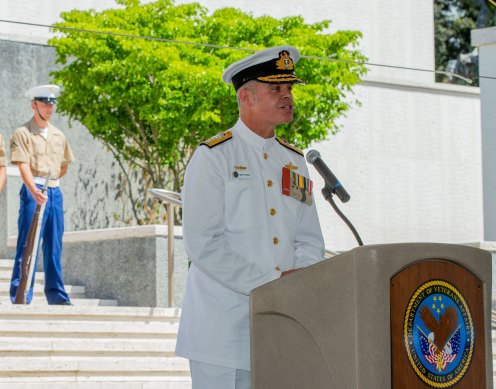 Rear Admiral Brett Sonter.