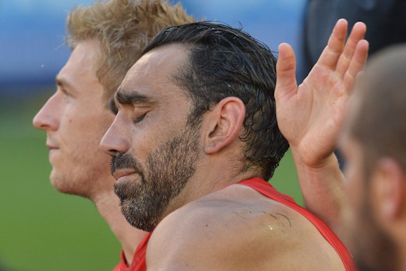 Adam Goodes is a two-time Brownlow medalist, two-time premiership player, and one of the best players of the modern era.