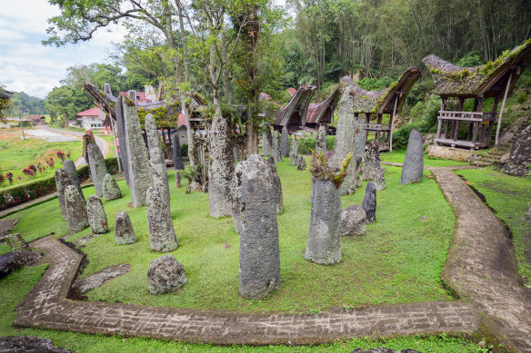 Ceremonial megaliths.