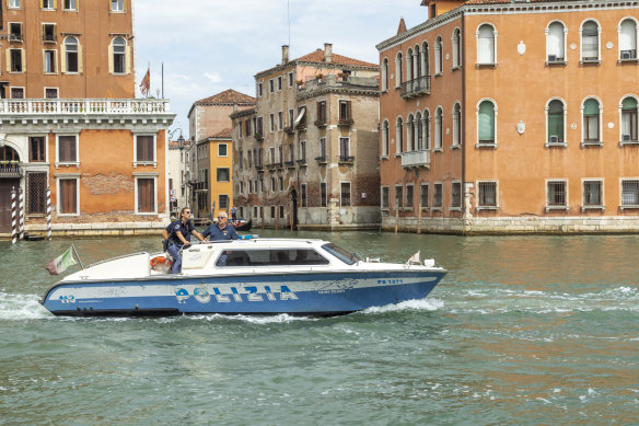 A Venice-set police drama offers great scenery.