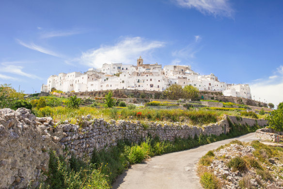 Ostuni Old Town, Puglia.