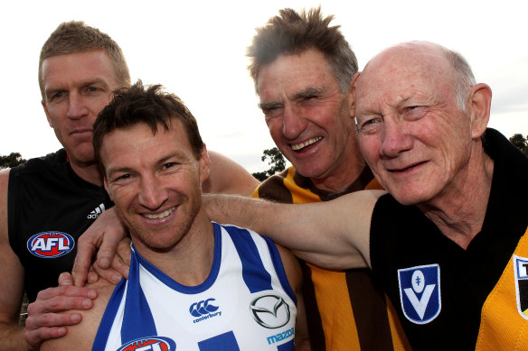 The AFL’s exclusive 400-game club.