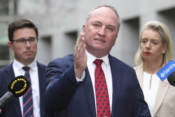 Deputy Prime Minister Barnaby Joyce.