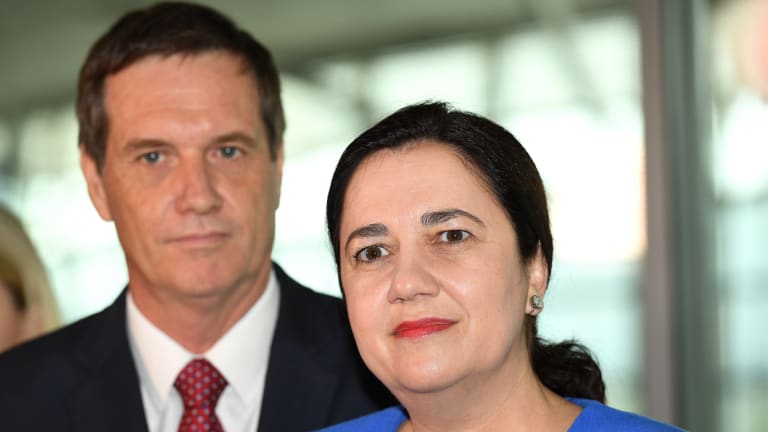 Annastacia Palaszczuk and Anthony Lynham say power bills will fall by around $70 thanks to the new investment.