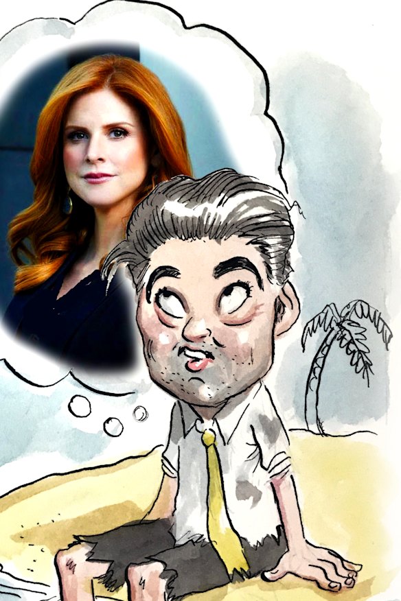 Self-styled business coach Marc Dussault is looking for a "Donna" to sort out his fledgling comms shop. Illustration: Illustration: John Shakespeare