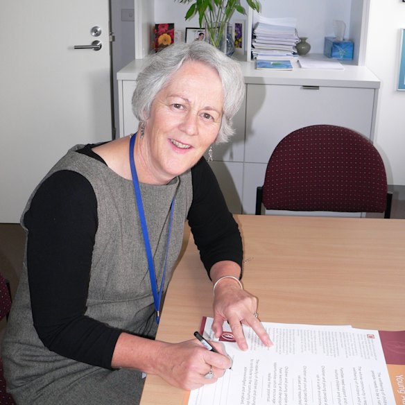 Gurner’s mum Sandie de Wolf spent decades running a kids’ charity.