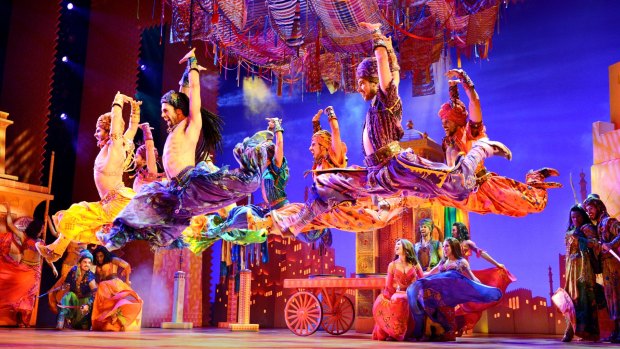 Aladdin played in Melbourne earlier this year.