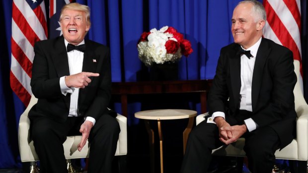 Same, same: Trump and Turnbull are both world leaders and former successful business executives.