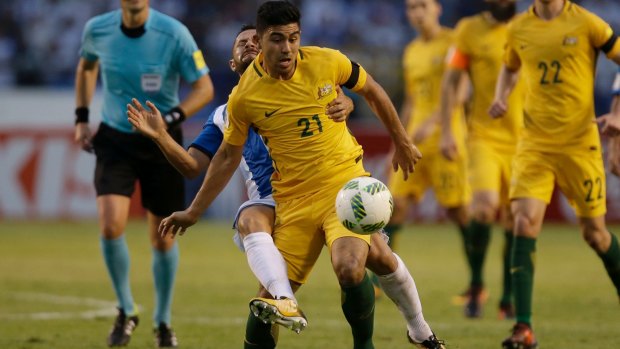 Luongo was one of the bright spots for the Socceroos against Norway. 