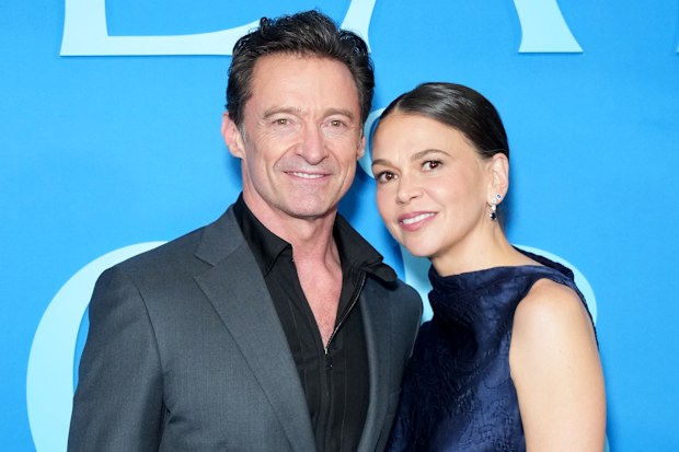 Hugh Jackman and Sutton Foster make another red carpet appearance. 