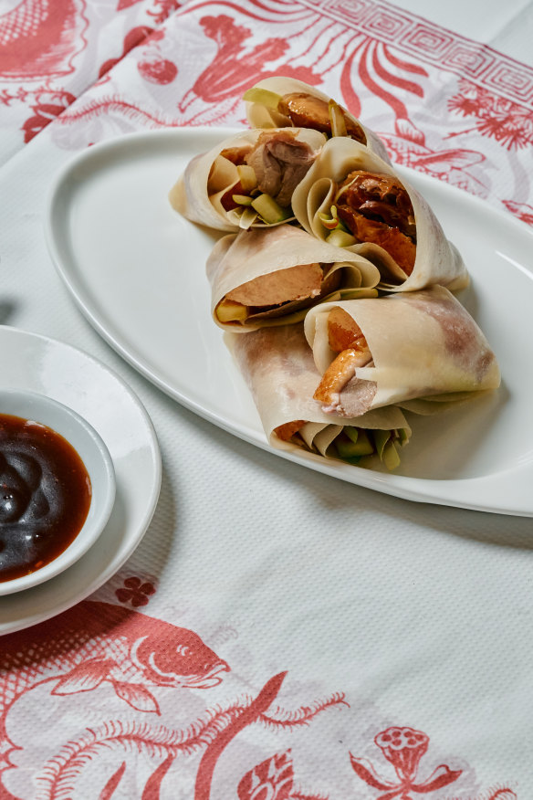 Cantonese-style wraps.