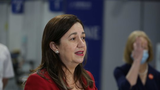 Queensland Premier Annastacia Palaszczuk and Chief Health Officer Jeannette Young deliver a COVID update.