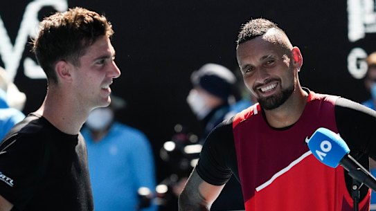 Kyrgios and Kokkinakis