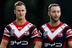 Daly Cherry-Evans and Sam Walker at the Roosters.