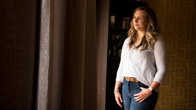 Angela Hibbert, 37, was diagnosed with severe endometriosis only two years ago.