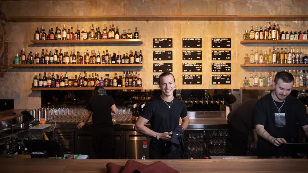 Odd Culture bar and bottleshop in Fitzroy.