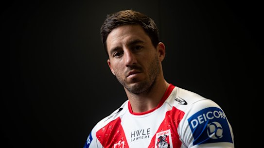 Dragons captain Ben Hunt.