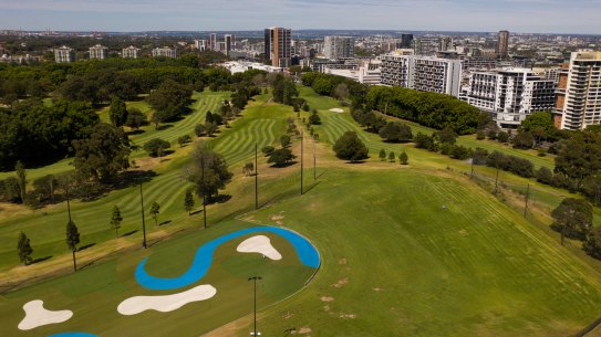 Moore Park Golf Course.