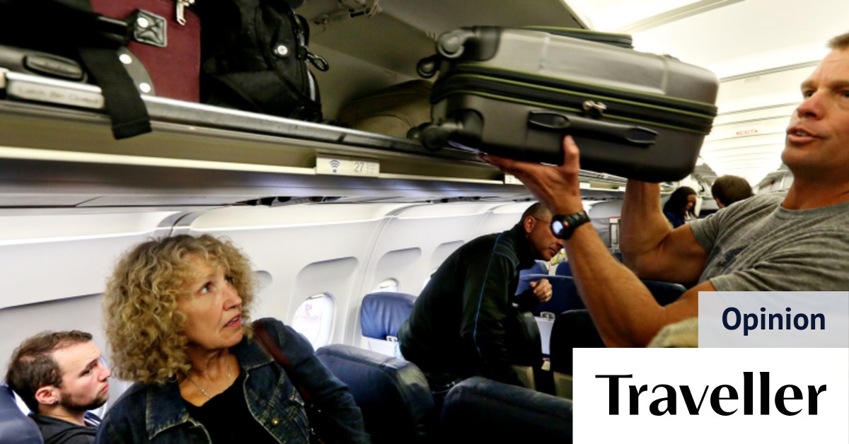 Carryon luggage limits in Australia The battle for space has a