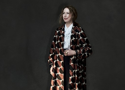 Louise Olsen has shown how to make a statement with accessories. 