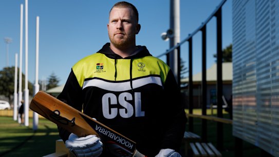 Aaron Gray, deputy chairman of Newcastle District Cricket Association.