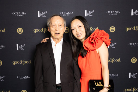 Meng Woon and his daughter Wendy, of Malay Chinese Noodle Bar, the inaugural Critics’ Pick Award winner.