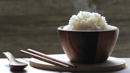 Research has found instant rice contains up to 13 milligrams of microplastics per 100g.